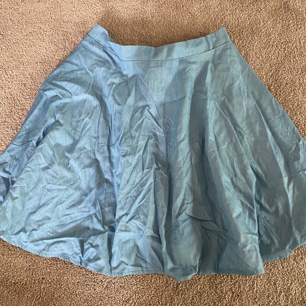 Blue Skirt